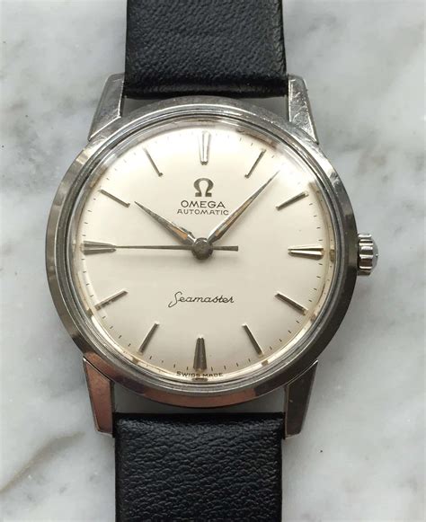 stainless steel omega seamaster vintage